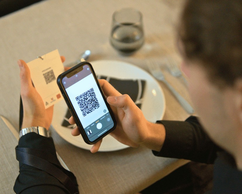 QR-kode for arrangement